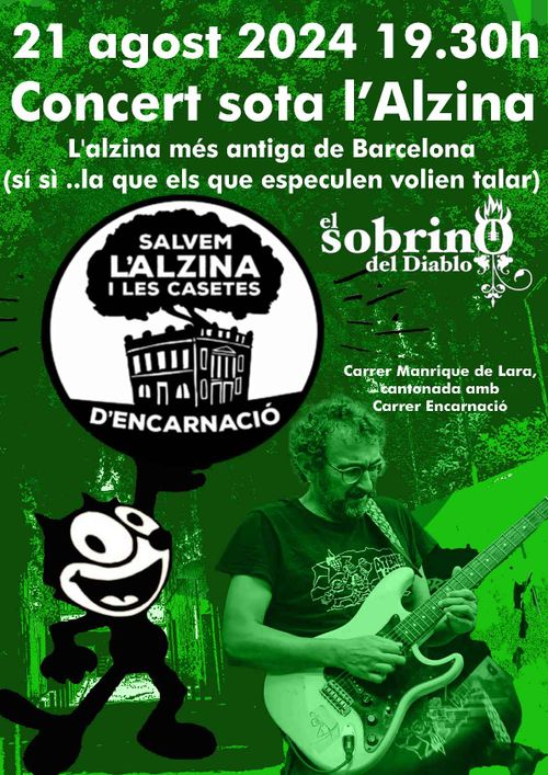 Concert sota l'Alzina: El Sobrino del Diablo