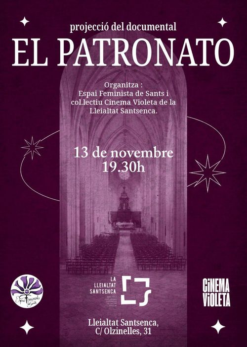 Projecció del documental “El Patronato”