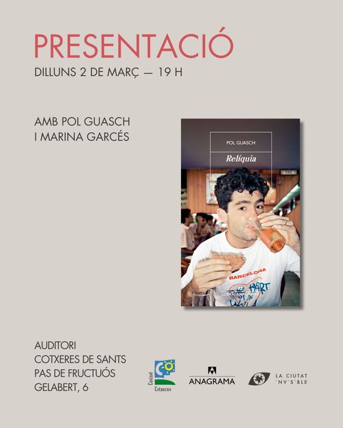 Presentació de Relíquia amb Pol Guasch i Marina Garcés