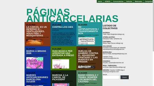 PAGINAS ANTICARCELARIAS