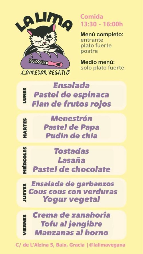 LA LIMA, comedor vegano🌱