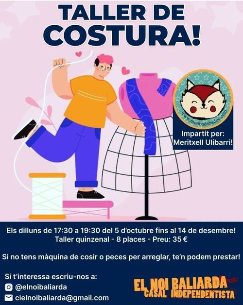 Taller de costura al Casal