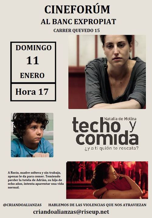 Cineforúm "Techo i comida"