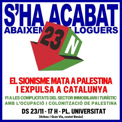 23N Bloc Propalestina