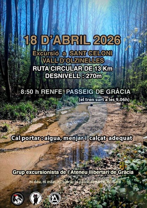 Excursió st.Celoni / Vall d'Olzinelles