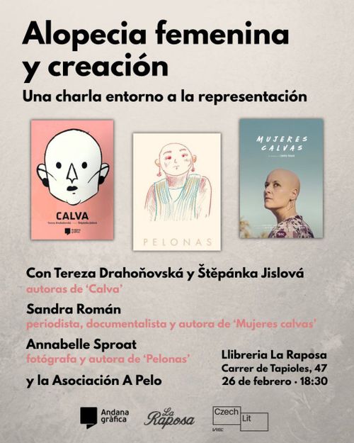 Alopecia femenina y creación. Una charla entorno a la representación.