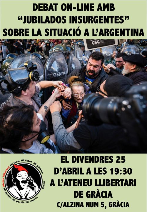 "Jubilados Insurgentes" Situació actual a l'Argentina