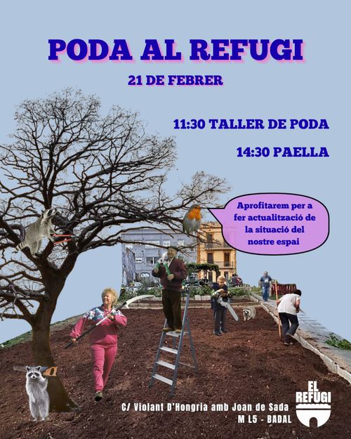 TALLER DE PODA AL REFUGI