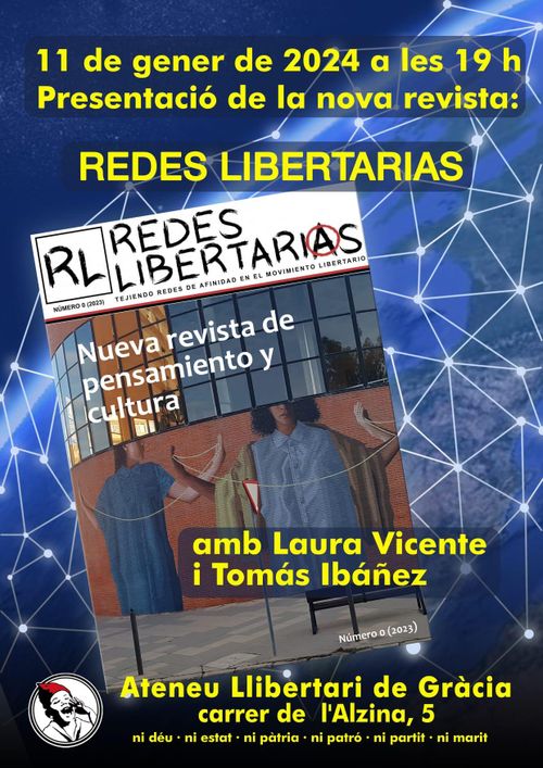 Presentació de la revista REDES LIBERTARIAS
