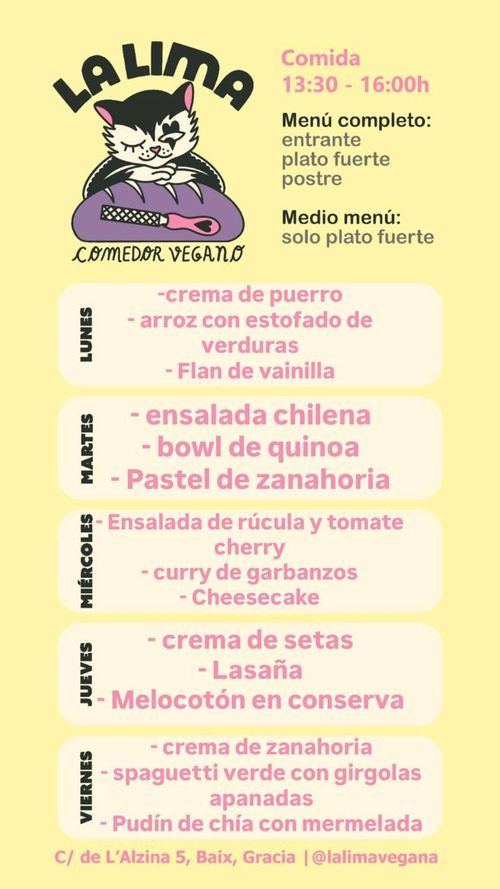 LA LIMA, comedor vegano🌱