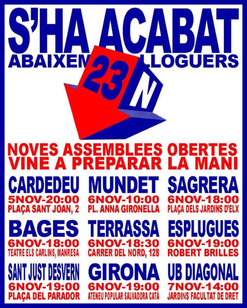 Sagrera - Assemblea oberta 23N