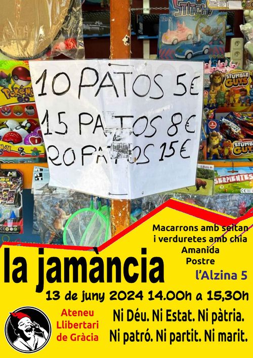 Menjador: La Jamància