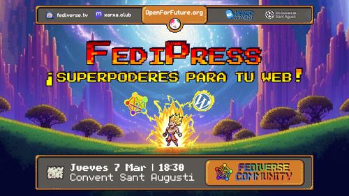 FEDIVERSE COMMUNITY: FediPress ¡superpoderes para tu web!