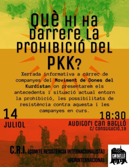 Què hi ha darrere de la prohibició del PKK?