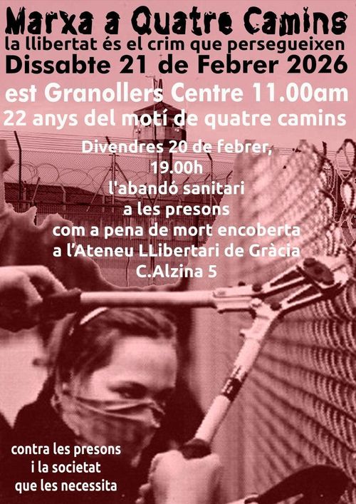 MARXA A QUATRE CAMINS