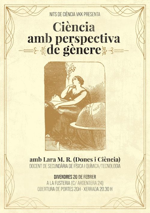 Ciència amb perspextiva de gènere 👩‍🔬⚧️