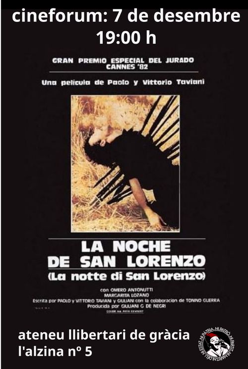 cinema "La noche de San Lorenzo" (1982)