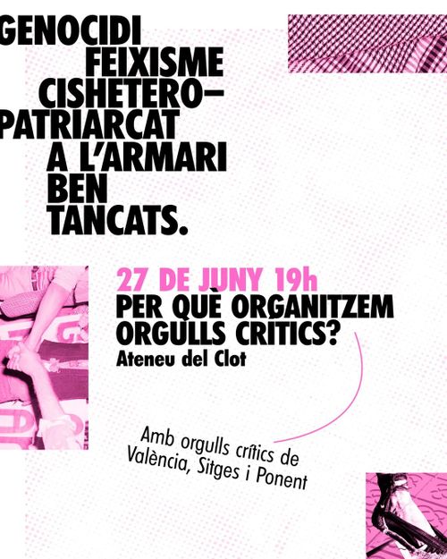 Amb orgulls crítics de València, Sitges i Ponent.