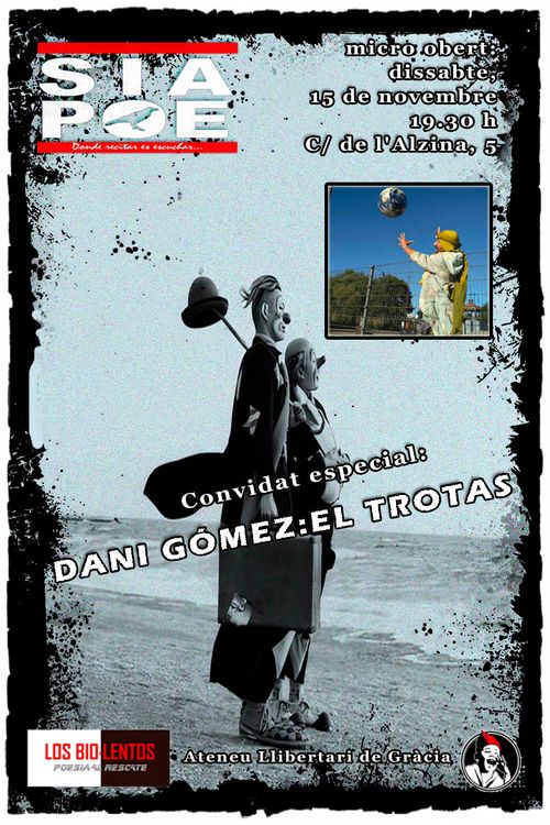 SÍ Ⓐ POE i micro obert amb Dani Gómez "El Trotas"