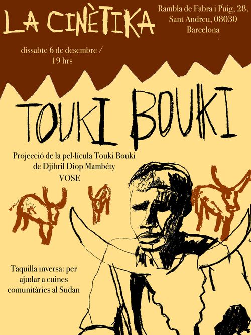 6/12/25 comencem amb el Cicle de Cinema Africà projectant Touki Bouki, Dir. Djibril Diop Mambéty, VOSE (1973) 🗓