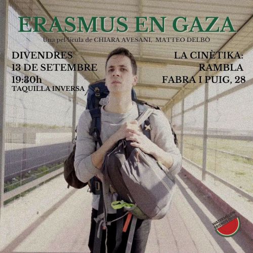 Projecció del documental Erasmus a Gaza