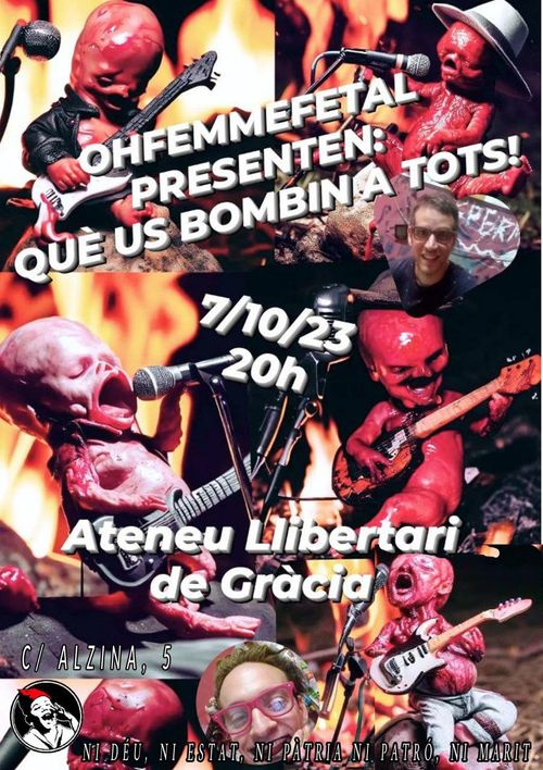 Concert Ohfemmefetal "Què us bonbin a tots!"