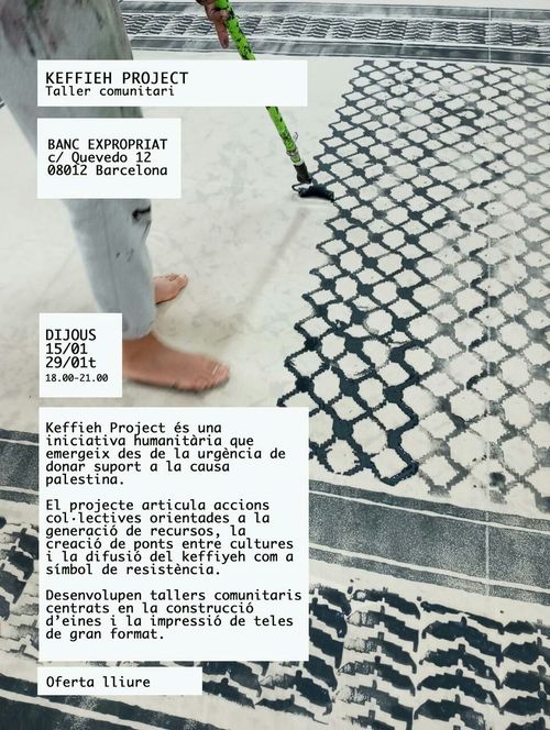 Keffieh Project  - Taller comunitari