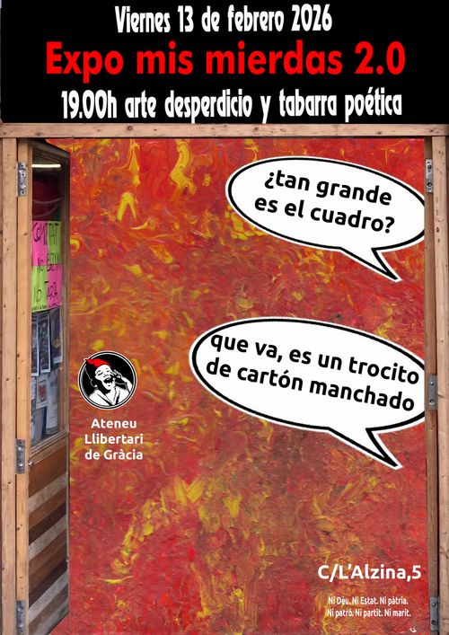 Inauguració expo "MIS MIERDAS 2.0, arte desperdicio"