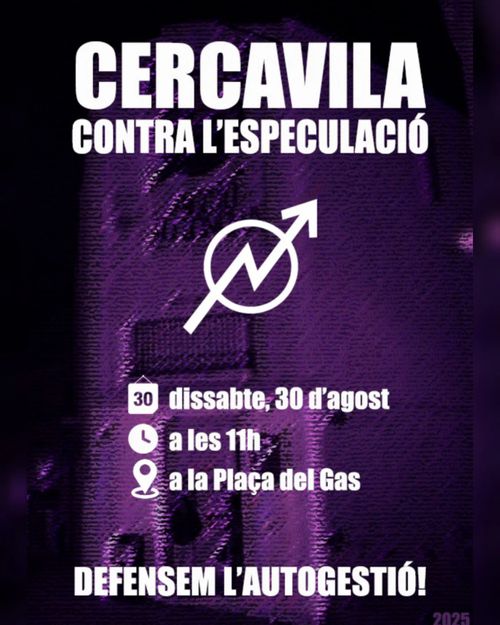 Cercavila contra l'especulació