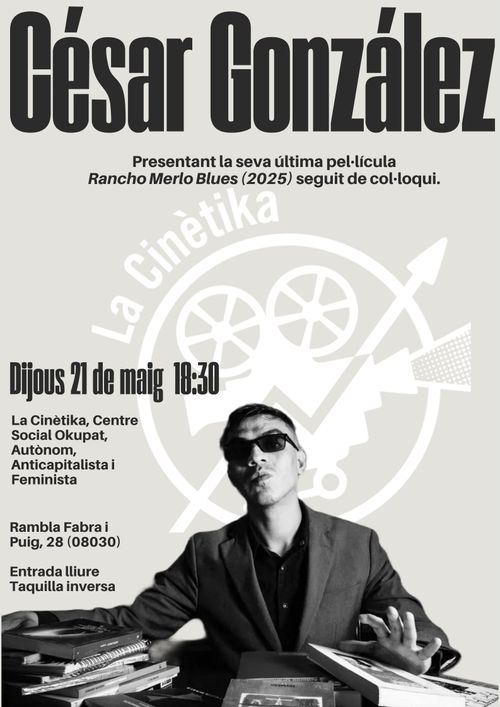 Cinefòrum amb el director César González: "Rancho Merlo Blues"