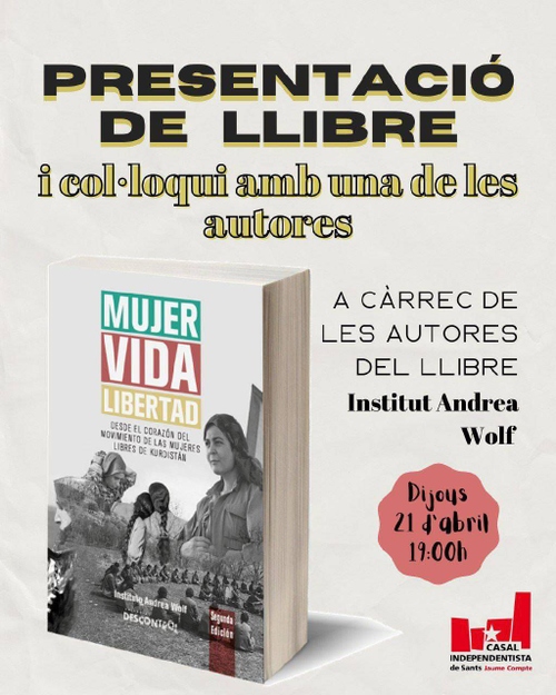 Presentació del llibre "Mujer Vida Libertad"