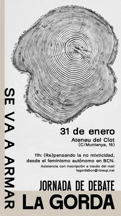 Debat (Re)pensant la nonmixticitat, des de él feminisme autònom a Barcelona.