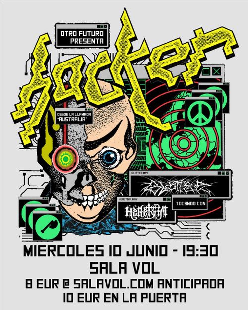 Concert punk: Hacker, Glitter, Heretgia