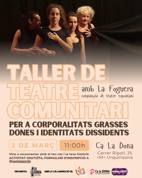 Taller de teatre per a corporalitats grasses