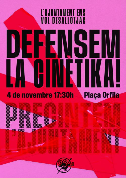 Tothom al carrer per defensar la Cinètika!