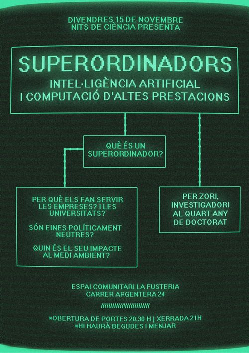 Nit de Ciència a VKK: Superordinadors