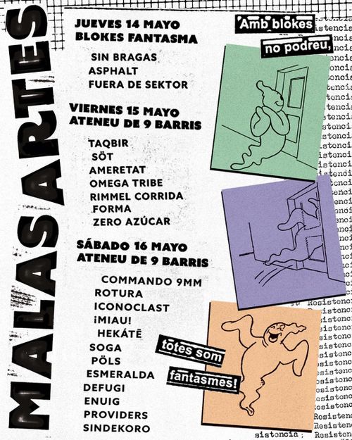 Malas Artes 2026 (benèfic Blokes Fantasma)