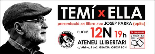 Presentació del llibre "TEMÍ POR ELLA"