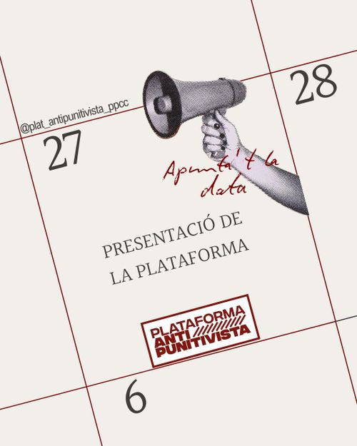 27/02/26 Neix la Plataforma Antipunitivista dels Països Catalans!