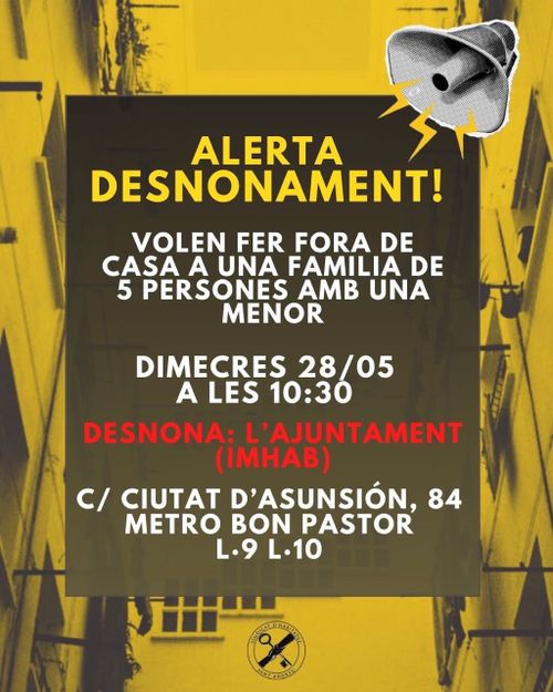 Desnonament Bon Pastor