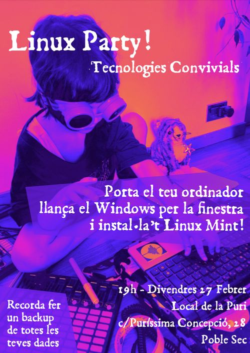 LLANÇA EL WINDOWS PER LA FINESTRA! - Linux Party!