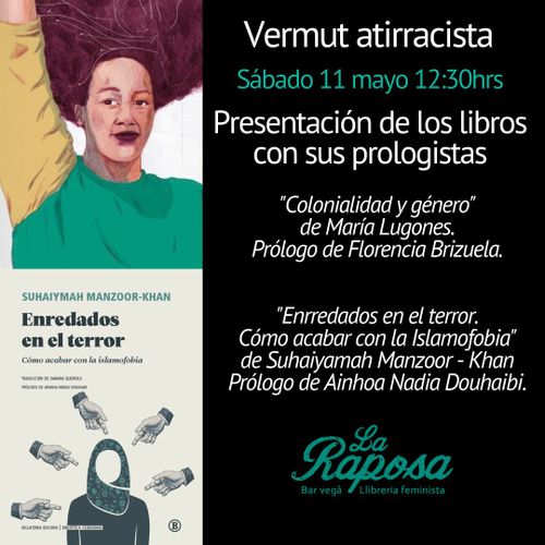 Vermut antirracista: presentación de libros con sus prologuistas