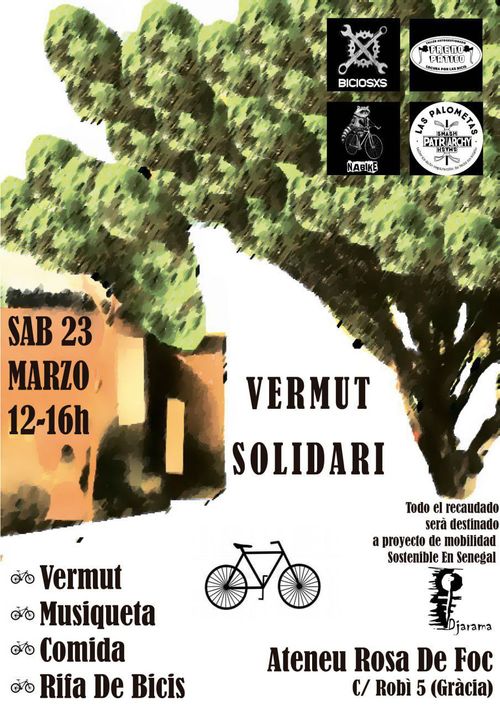Vermut solidari tallers autogestionats de bicis