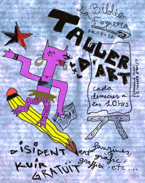 Taller d'art kuir i dissident!