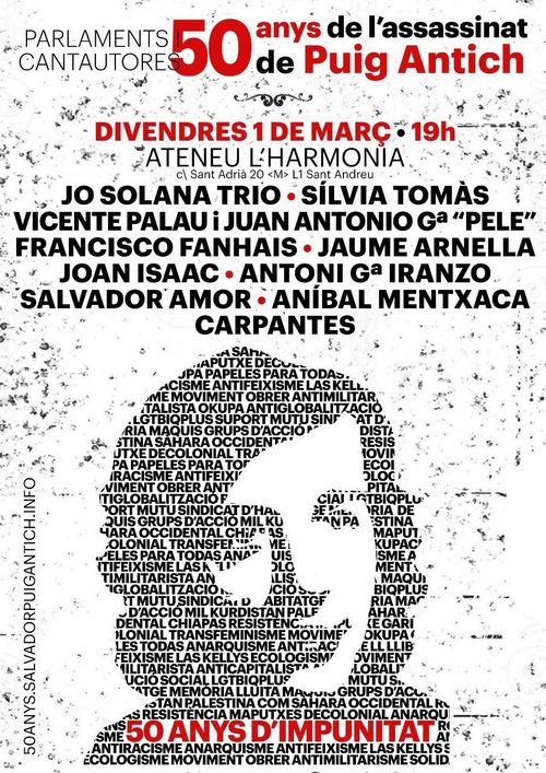 50 Anys de l'assassinat de Puig Antich