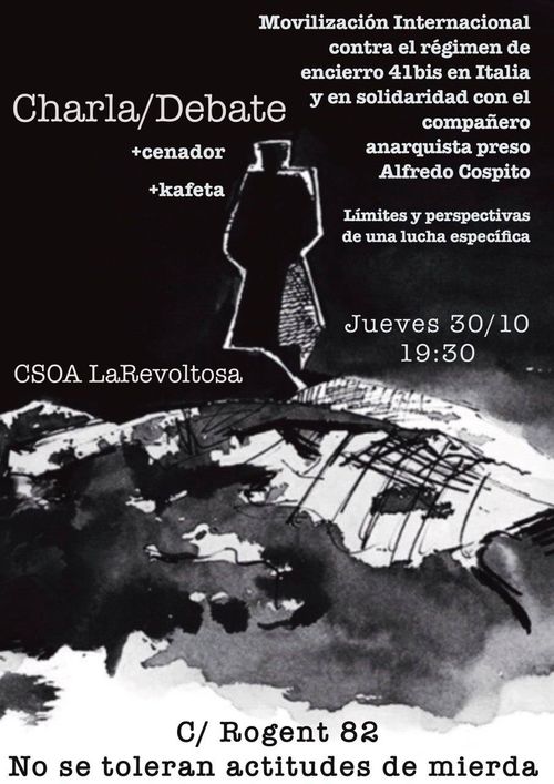 Kafeta Revoltosa - Charla/Debate - Limites y perspectivas de una lucha especifica