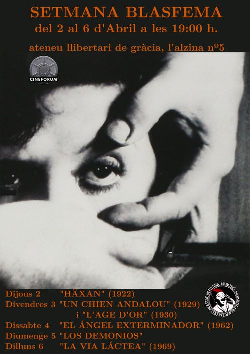 cinema a la setmana de la blasfemia