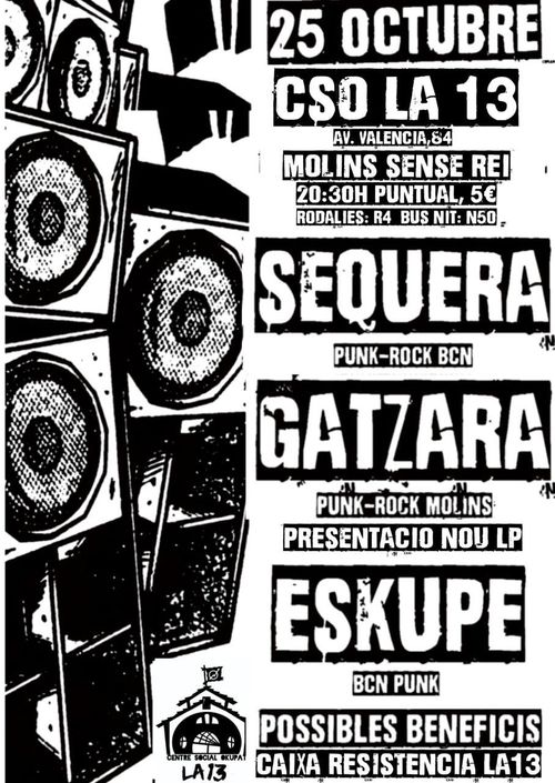 SEQUERA + GATZARA + ESKUPE