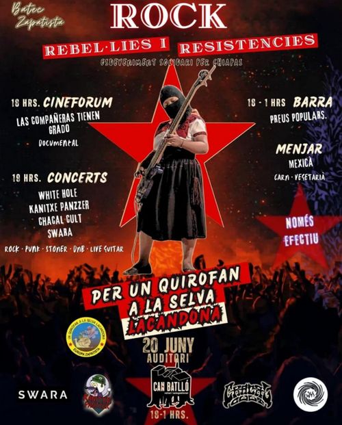 Concierto por el Quirófano en Barcelona | Rebeldía + Resistencia + Música Rock!